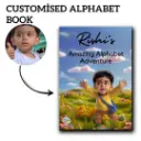 Personalised Alphabet Book for Kids, Educational Learning Custom Story Book, Ages 2-5 – Personalized Name & Illustrated Tales – Engaging Bedtime Stories – Unique Gift for Infants, Toddlers & Young Readers!